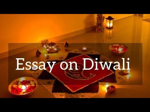 Paragraph/lines/essay on "Deepawali/ Diwali. Diwali paragraph. Let's learn English and Paragraphs. Video