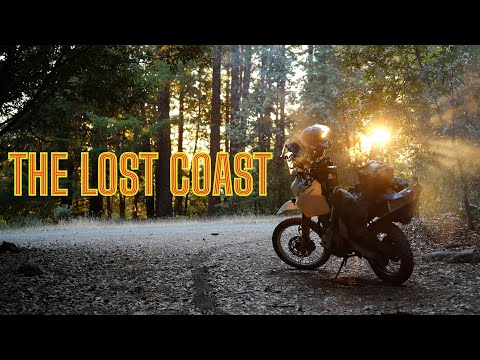 Motorbiking the Lost Coast, California - DR650
