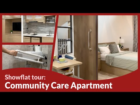 Singapore’s First Assisted Living Flats | Showflat Tour: Community Care Apartments