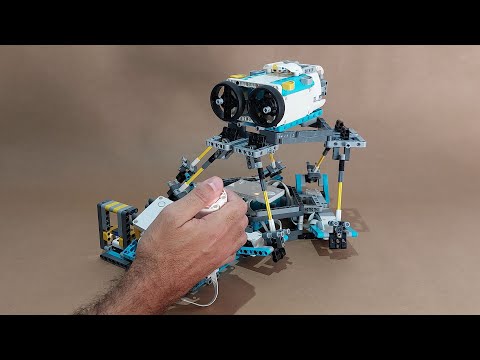 LEGO Space Shuttle Simulator with Mindstorms Inventor 51515 and Spike Prime 45678 - 4K Video