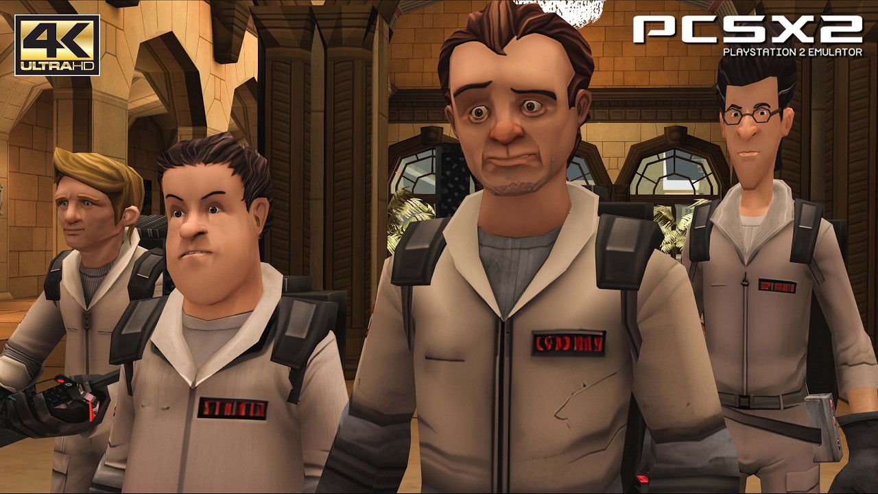 Ghostbusters: The Video Game - PS2 Gameplay 4k 2160p / 60 FPS LS / HD Textures (PCSX2)