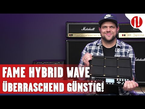 Fame SPD Hybrid Wave Sample Pad - Digital Drum image 9