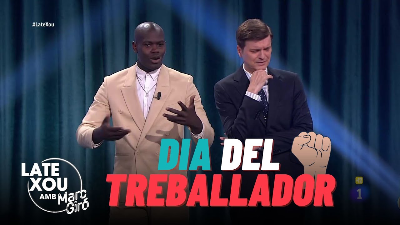 Treballar com un negre al segle XXI amb Marc Giró i Lamine Thior | Late Xou amb Marc Giró