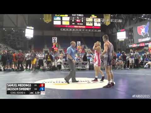 145 Cons. Round 6 - Jackson Sweeney (Minnesota) vs. Samuel Meddings (Ohio)