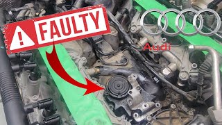 [PCV Remove] Audi A5/A6 3.2L Engine, Coolant Problem Loss/leak D.i.Y.