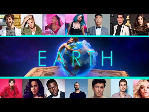 "Earth" by Lil Dicky with all singers| Name and photo of the singers|Music video