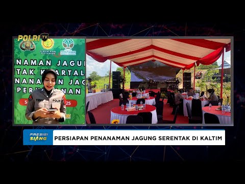 LIVE POLDA KALTIM - PENANAMAN JAGUNG SERENTAK KUARTAL III POLDA KALTIM