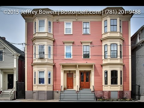 86 Eutaw Street #1, #2 and #3 East Boston MA 02128. Eagle Hill Victorian Condos.