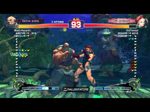 SSF4 Matt-Hazard vs OldTensai