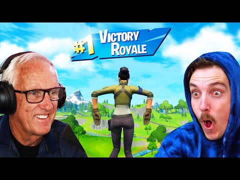 Father and Son Learn Fortnite: A Hilarious Adventure