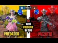 TDM Challenge Against Predator | One Of The Best Competitive Player | PUBG MOBILE