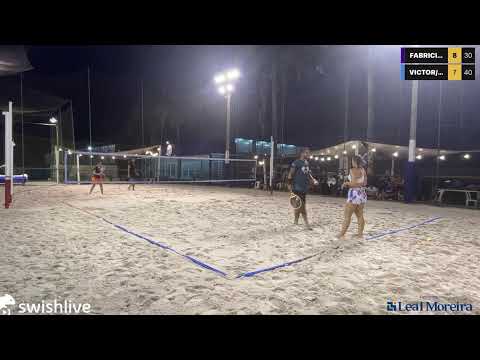 Beach Tennis AP -  FABRICIO/MARIANA VS VICTOR/GABI