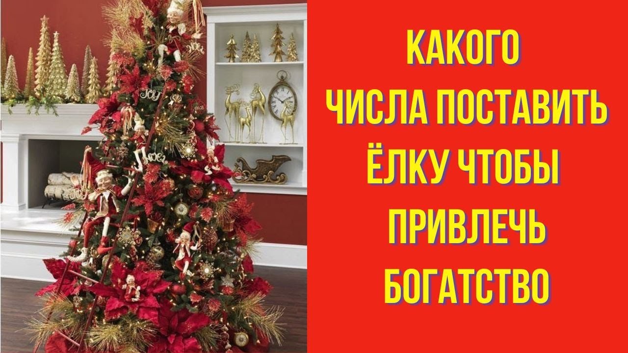 Какого числа поставить ёлку чтобы привлечь богатство