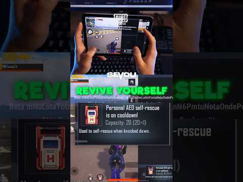 Sevou Trick 1 - Self Revive in Update 3.2 🔥 #Sevou #Levinho #PUBGM #PUBGMOBILE #PUBGM6THANNIVERSARY