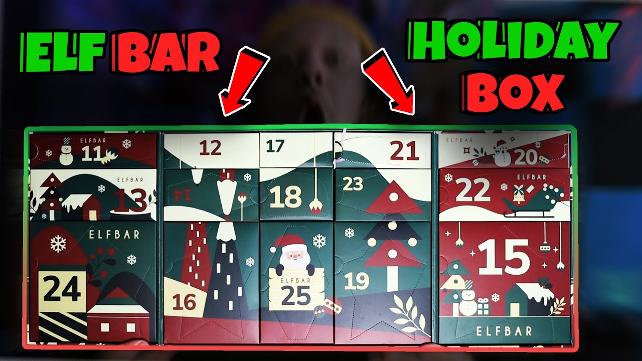 Watch video Elf Bar Christmas Box Review Now Elf Bar Christmas Box Review