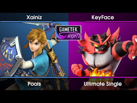 Gametek Night 2023.17 Pools - Xainiz (Link) Vs. KeyFace (Incineroar) SSBU Ultimate Tournament