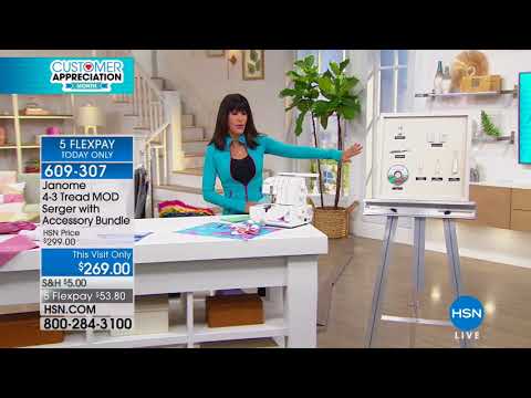 HSN | Sewing Solutions featuring Janome 04.10.2018 - 11 AM
