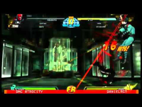 DMG Atrocity vs DanielRGT - MvC3 Ranbat 1.2 - 3/1/2011