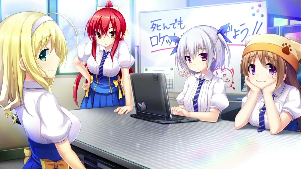 あの晴れわたる空より高く OP「ロケット☆ライド」Full 歌詞付き