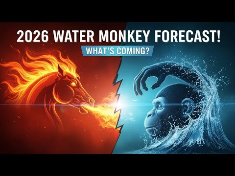 Water Monkey 2026 Forecast: Career, Love, Health & Wealth Secrets!