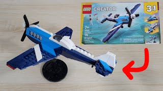 Lego Creator 3 In 1 Race Plane – Hyperlapse Build & Review
