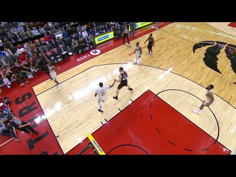 Raptors Highlights: Miles 4-Point Play - February 23, 2018