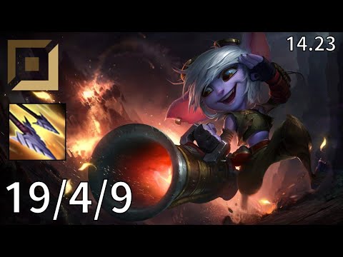 Tristana ADC vs Kog'Maw - EUW diamond | Patch 14.23