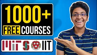 IIT, MIT, Harvard, Stanford Just Launched 1000+ FREE Courses | Get Online Courses for Free #shorts