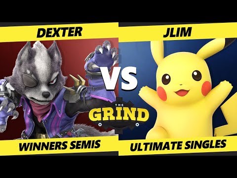 The Grind 115 Winners Semis - Dexter (Wolf) Vs. JLim (Pikachu, Snake) Smash Ultimate - SSBU