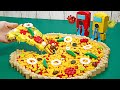 Make The Best Lego Pizza IRL Stop Motion ASMR Video
