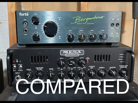 Bergantino forté/Mesa Subway WD800 Comparison