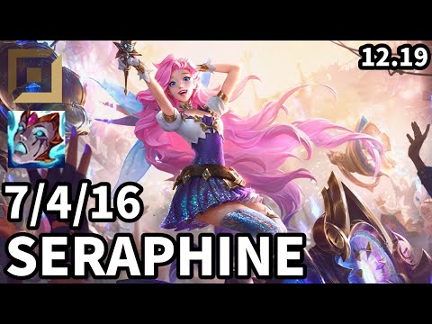 Seraphine Bot vs Samira - Ranked Master - Patch KR 12.19