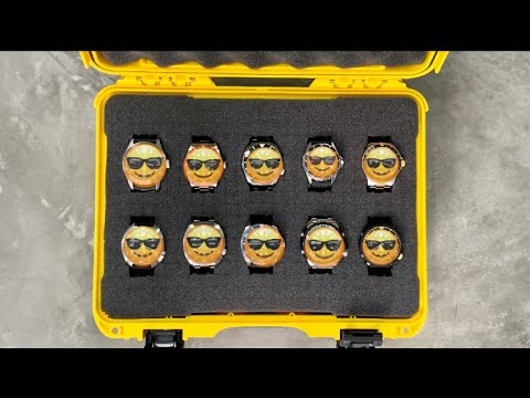 Making a 10-slot watch case from a Nanuk 910: A tutorial