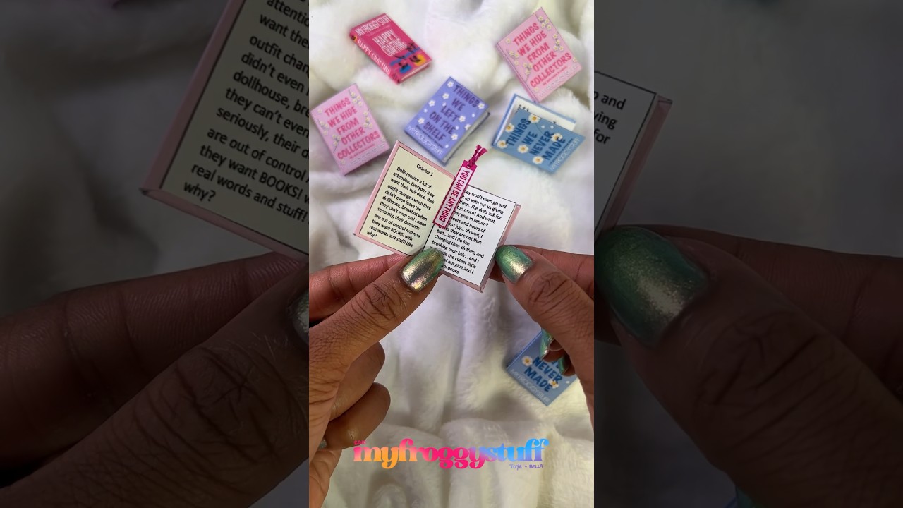 DIY Mini Bookmarks From Doll Packaging: Easy & Pretty Much Free | Craft Reuse Recycle