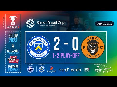 1-2 PLAY-OFF / FC NPM SILMET - NARVA UNITED FC / SILMET FUTSAL CUP 2023 / HIGHLIGHTS