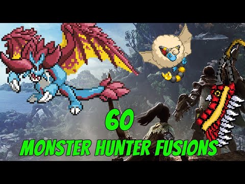 60 Monster Hunter References -   Pokemon Infinite Fusion MH All Gaming Fusions