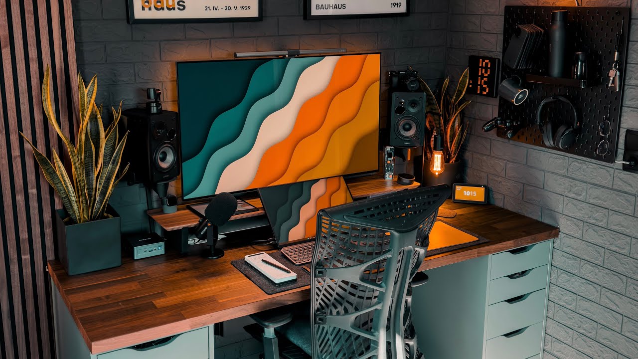 My ULTIMATE Cozy DESK SETUP Tour 2024 | Workspace for Productivity & Creativity