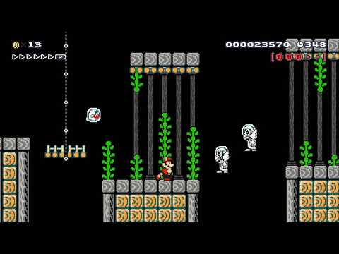 Gold Rush Ghost Town by JungleB - SUPER MARIO MAKER - NO COMMENTARY 1ay