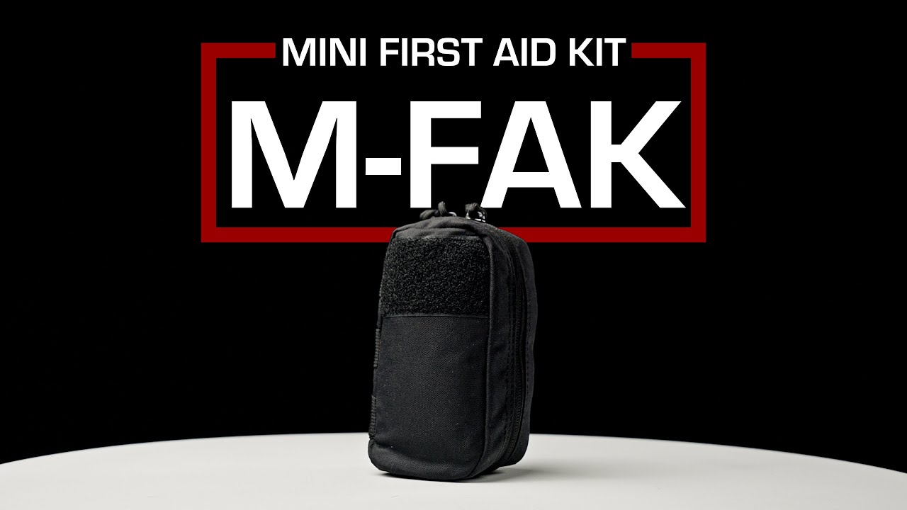 How the Mini First Aid Kit (M-FAK) equips you to save lives #bethedifference #cattourniquet
