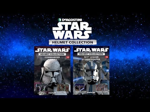 Deagostini's Star Wars Helmet Collection - Parts 15 & 16 - Commander Bacara & 501st Legion Stormtroo