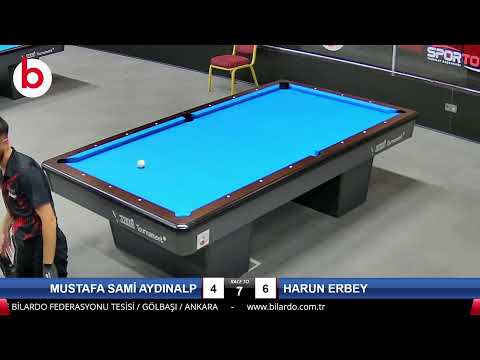 MUSTAFA SAMİ AYDINALP & HARUN ERBEY Bilardo Maçı - 