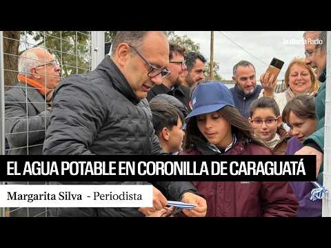 El agua potable llegó a Coronilla de Caraguatá