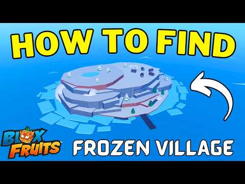 Where is The Frozen Village in Blox fruits | Frozen Village Location