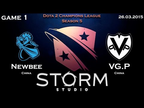 D2CL: VG.P vs Newbee, 1 игра, 26.03.2015