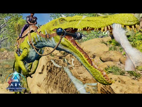 A Simple Baryonyx Hunt Turns Into A Nightmare...[Ark Survival Ascended] [The Island] Episode [11]