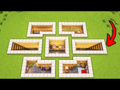 Minecraft unterirdisches Haus bauen 1.20 - Minecraft Untergrund Basis bauen Tutorial