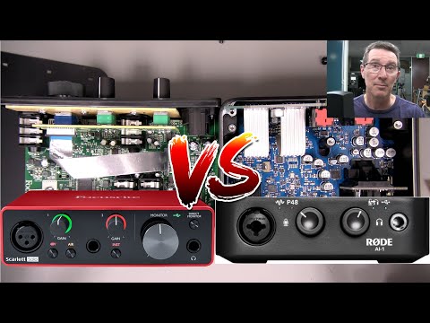 EEVblog 1405 - Focusrite Scarlett Solo vs Rode AI-1 TEARDOWN