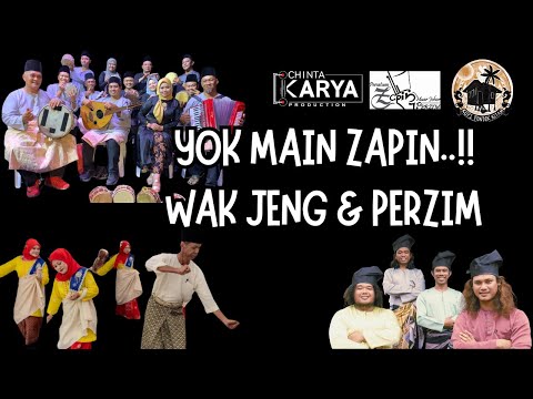 YOK MAIN ZAPIN!! - KUGIRAN WAK JENG & PERZIM (Persatuan Zapin Muar) - MERIAH!!!