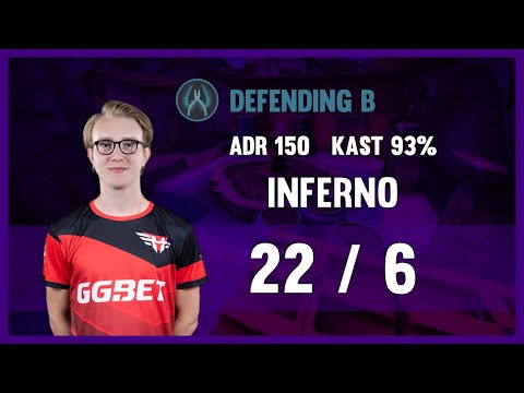 POV TeSeS (22/6) vs Astralis, Inferno, CT Side (CS:GO POV's #12)