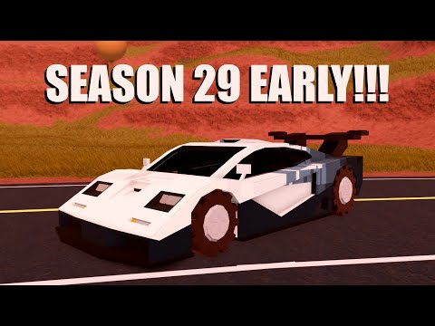 Reviewing the Season 29 Prizes EARLY in ROBLOX Jailbreak!